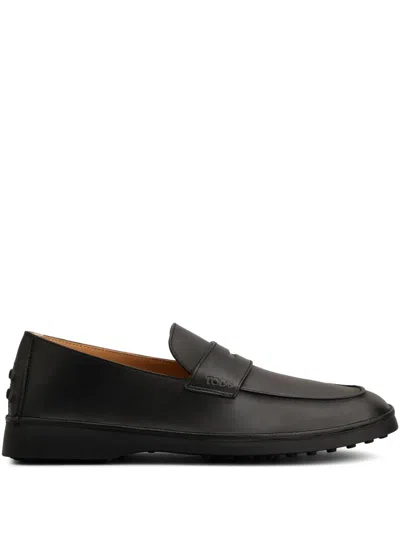 Tod's Ideal Loafers In Black
