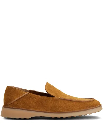 Tod's Ideal Loafers In Brown