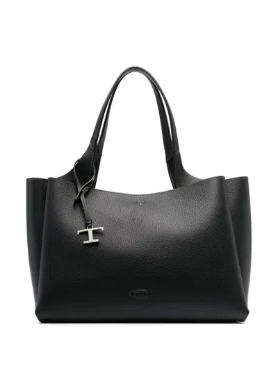 Tod's In Pelle Media In Black