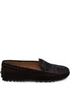 Tod's Infilature Gipsy Loafers In Brown