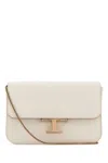 Tod's Ivory Leather Micro Crossbody Bag In White