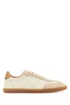 Tod's Man Sneakers Beige Size 12 Leather In Neutral