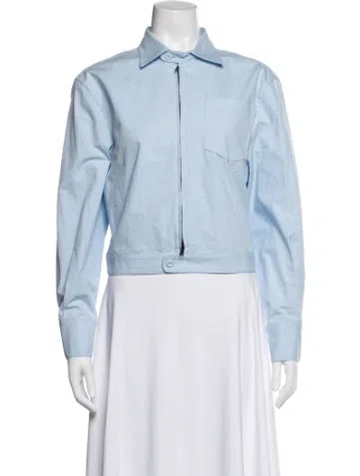 Pre-owned Tod's Jacket In Blue