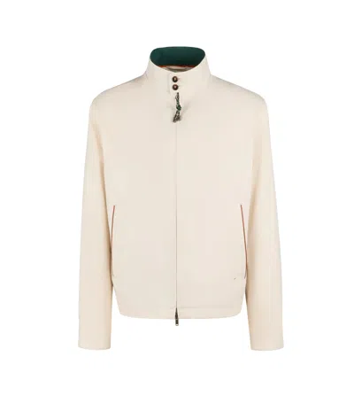 Tod's Jacket In Technical Cotton In White