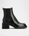 Tod's Janeiro Gomma Leather Chelsea Boots In Black