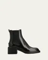 Tod's Janeiro Gomma Leather Chelsea Boots In Black