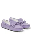 Tod's Junior Mokassins Gommino Aus Leder In Madeira