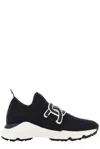 Tod's Woman Sneakers Black Size 8 Textile Fibers In Black