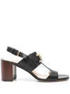 TOD'S KATE LEATHER SANDALS
