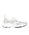 Tod's Kate Metallic Slip-on Sneakers In White