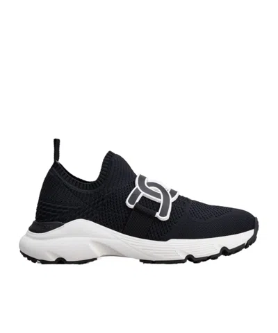 TOD'S TOD'S KATE KNITTED SLIP-ON SNEAKERS