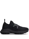 Tod's Kate Sneakers In Technical Fabric In Blue