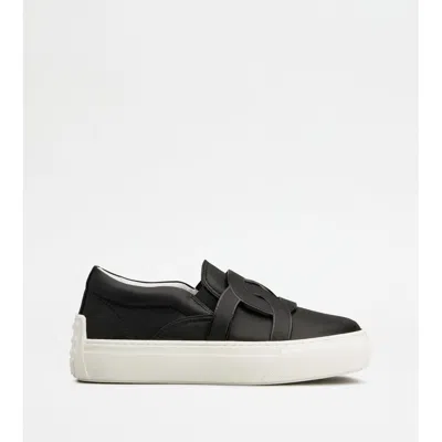Tod's Kate Slip-ons In Leather