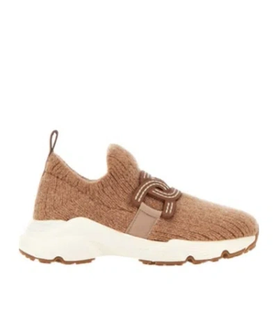 TOD'S TOD'S LOW-TOP KNITTED SNEAKERS