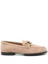 Tod's Kate Suede Loafer In Neutrals