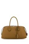Tod's Khaki Leather Medium Darsena Handbag