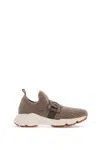 Tod's Leather-trimmed Knit Sneakers