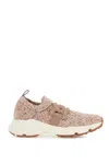 Tod's Kate Knitted Slip-on Sneakers In Pink