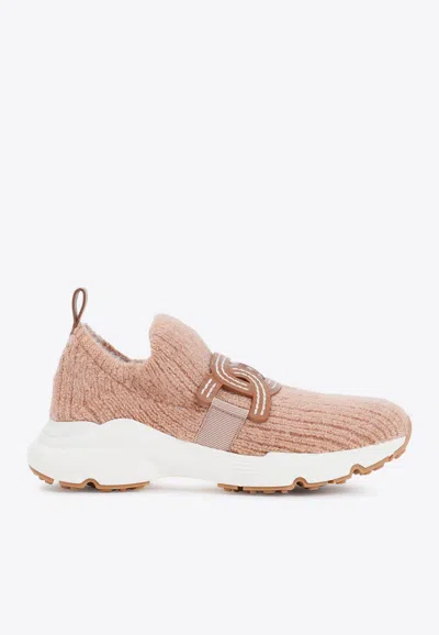 TOD'S KNIT LOW-TOP SNEAKERS