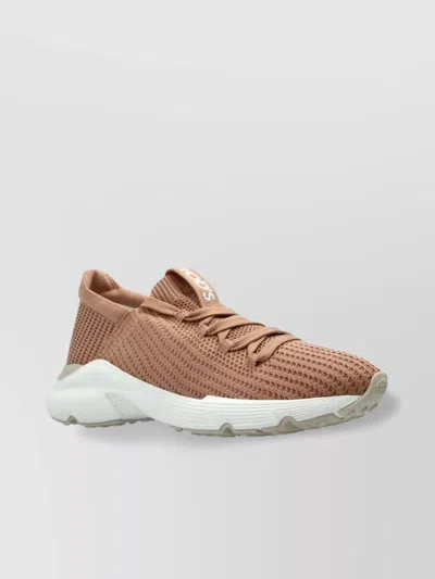 Tod's Knitted Mesh Upper Sneakers In Multicolor