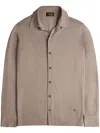 Tod's Shirt In T15 Wool In Grey