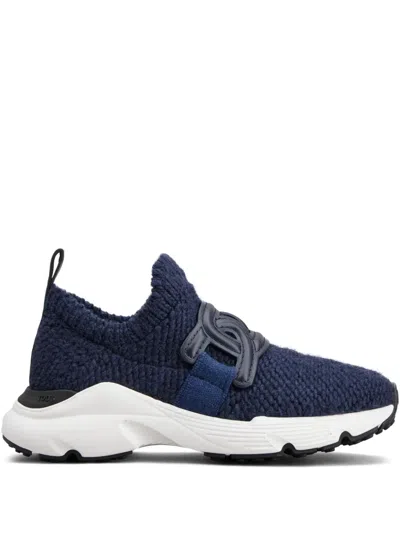 TOD'S KNITTED SLIP-ON SNEAKERS