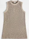 Tod's Top In Mouliné Knit In Neutrals