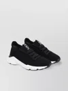 Tod's Logo Low-top Sneakers In Black