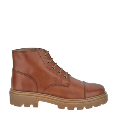 TOD'S TOD'S LACE-UP ANKLE BOOTS