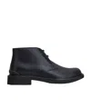Tod's Lace-up Desert Boots In Black