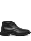 Tod's Lace-up Desert Boots In Schwarz
