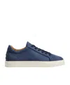 Tod's Sneakers In Nabuk Di Vitello In Blue