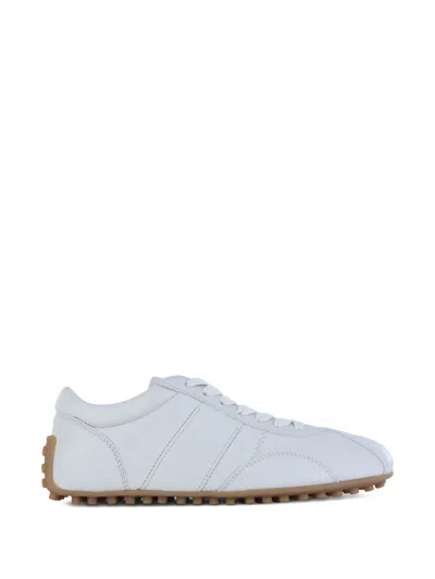Tod's Leather T-marathon Sneakers In White