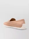Tod's Lace-up Penny Slot Round Toe Shoes In Multi