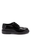 Tod's Lace-ups Leather Oxford Black In Black