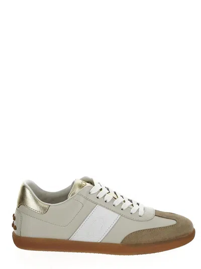 Tod's Lace-up Sneaker In Grey