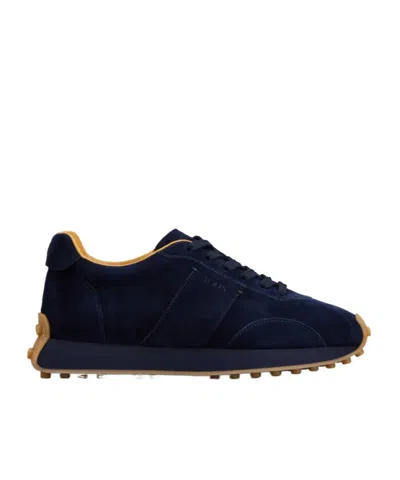 Tod's Lace Up Sneakers In Blue