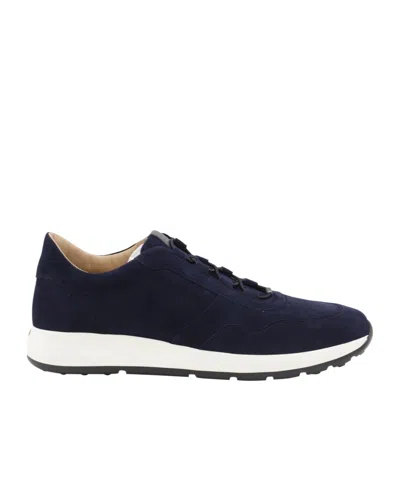 TOD'S TOD'S PANELLED ROUND TOE SNEAKERS