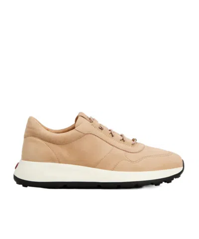 Tod's Red Dot Sneakers In Suede In Pink
