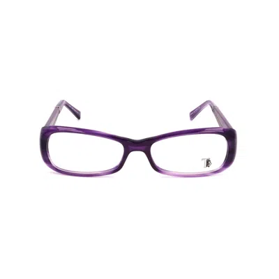 Tod's Ladies' Spectacle Frame Tods To5012-081-53  53 Mm Gbby2 In Purple