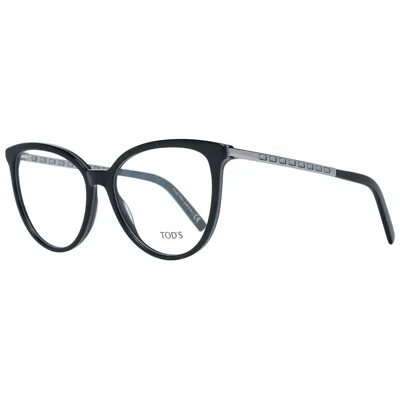 Tod's Ladies' Spectacle Frame Tods To5208 55005 Gbby2 In Black