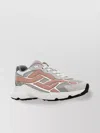 Tod's Leather And Mesh Sneakers With Contrast Detailing In Multi