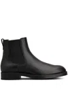 Tod's Leather Chelsea Boots In Black