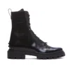 Tod's Stiefel Mit Logo-schild In Black