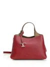 Tod's Leather Bag Handbags Bordeaux