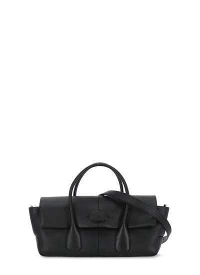 Tod's Leather Bag In Black