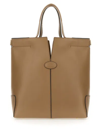TOD'S LEATHER BAG.