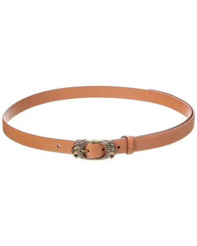 Tod's Tods Leather Belt In Yellow