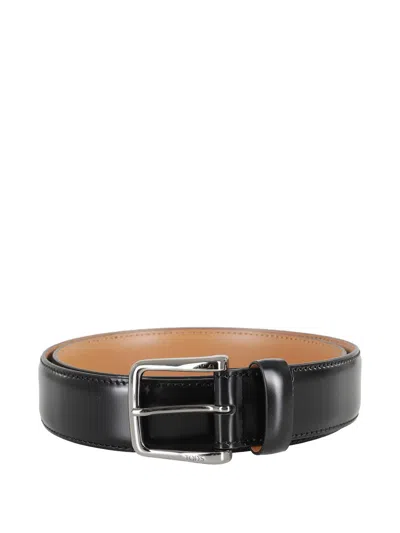Tod's Leather Belt In Black