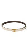Tod's T Logo Buckle Belt In Black